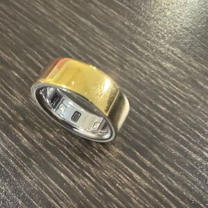 Oura Dual-Tone Gold and Silver Ring